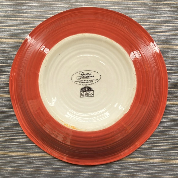 Susan Winget Certified International Rooster Design Bowl - Picture 3 of 4